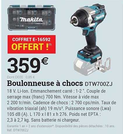 Coffret E-16592 OFFERT !