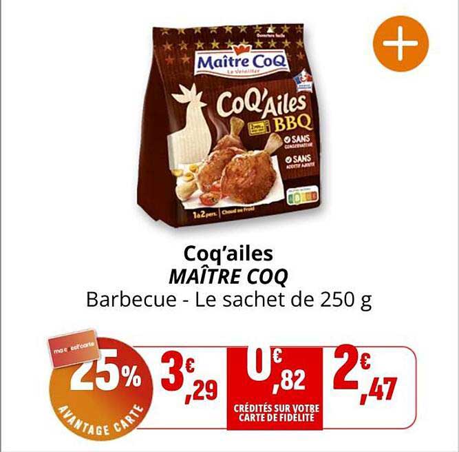 Coq'ailes MAÎTRE COQ