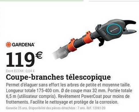 Coupe-branches télescopique