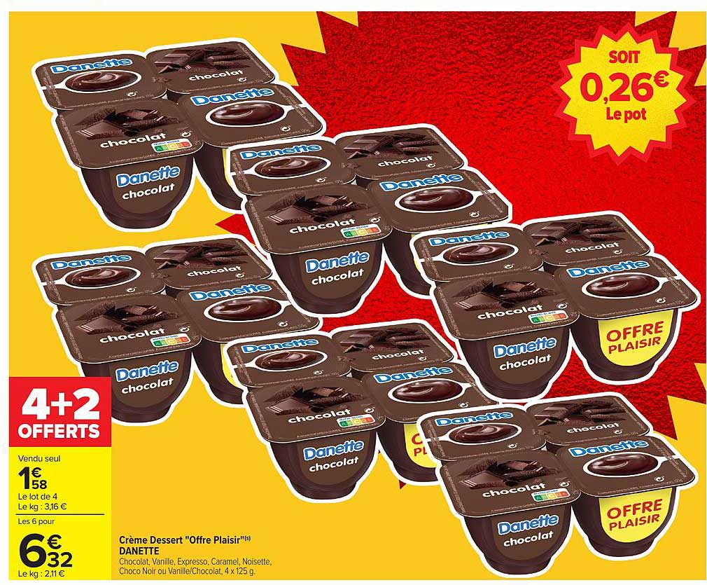 Crème Dessert "Offre Plaisir"™ DANETTE
