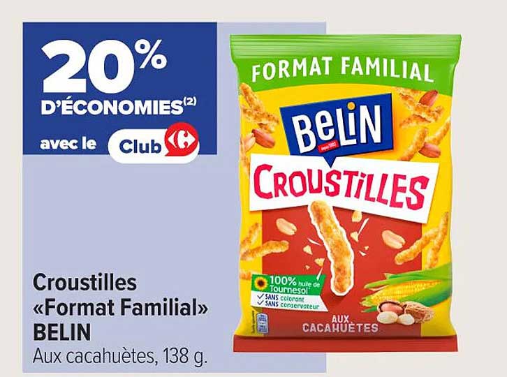 Croustilless «Format Familial» BELIN