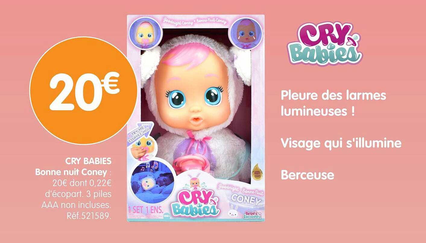 CRY BABIES Bonne nuit Coney