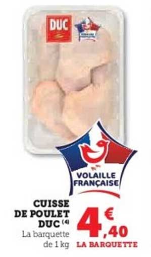 CUISSE DE POULET DUC
