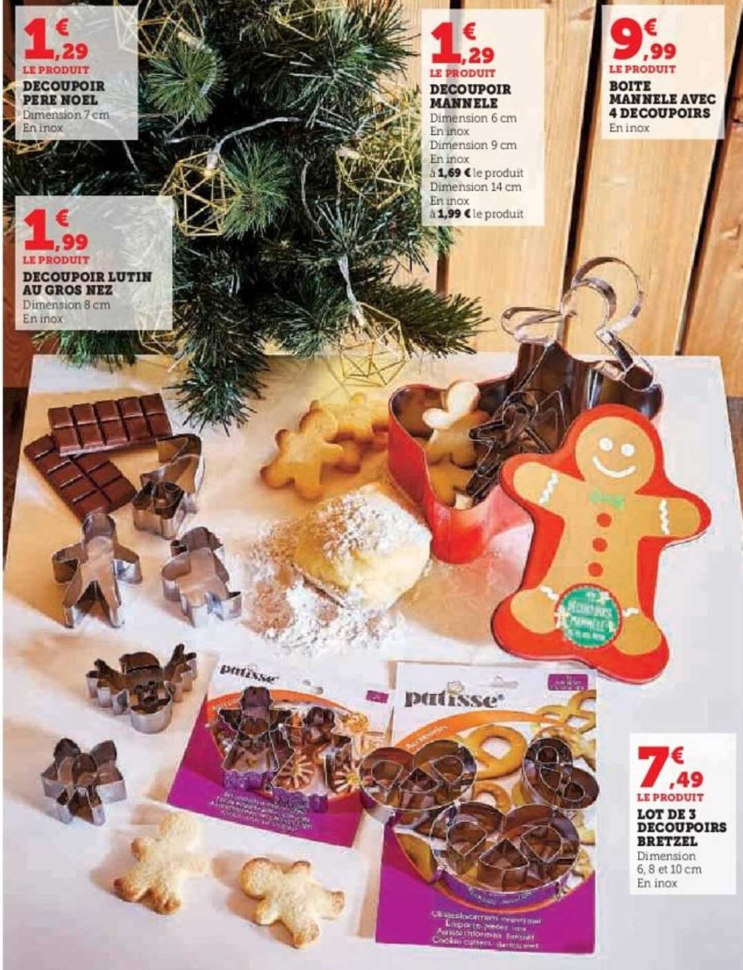 Découpe-sablés fête de Noël