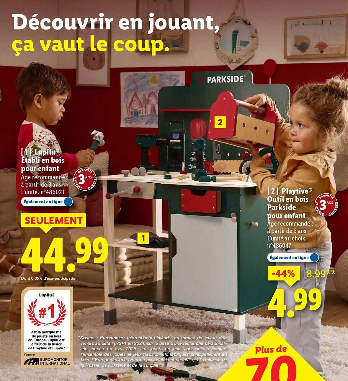 Découvrir en jouant, ça vaut le coup.