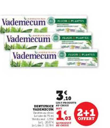 DENTIFRICE VADEMECUM
