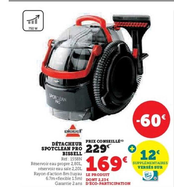 DÉTACHEUR SPOTCLEAN PRO BISSELL