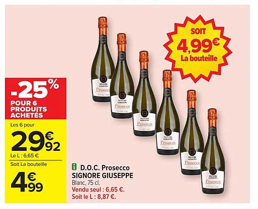 D.O.C. Prosecco SIGNORE GIUSEPPE