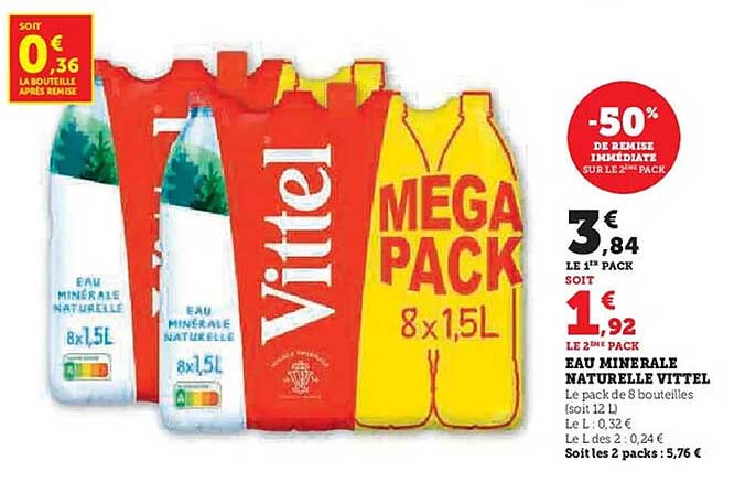 EAU MINÉRALE NATURELLE VITTEL