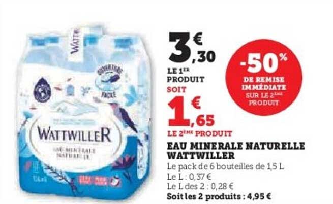 EAU MINÉRALE NATURELLE WATTWILLER
