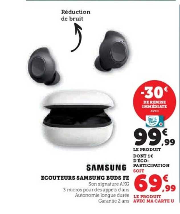 ÉCOUTEURS SAMSUNG BUDS FE