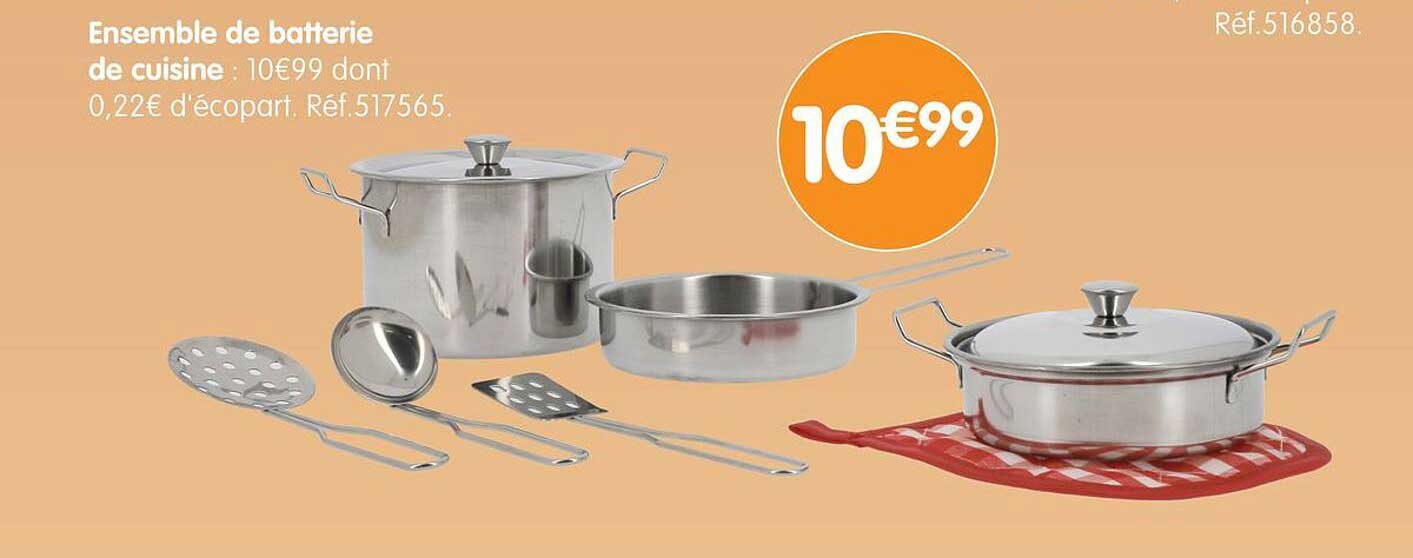 Ensemble de batterie de cuisine