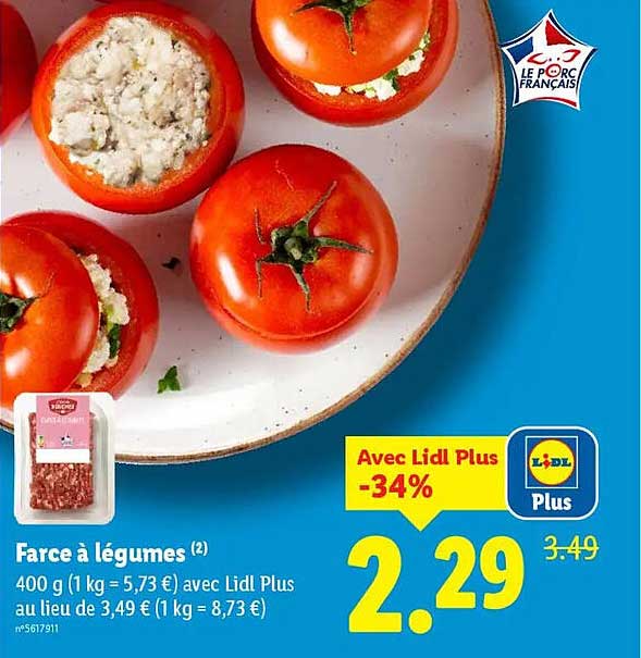 Farce à légumes