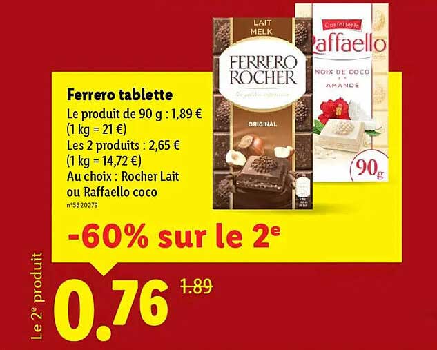 Ferrero tablette
