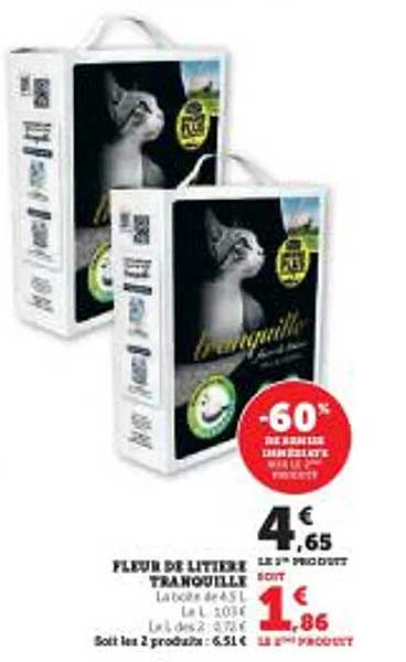 FLEUR DE LITIERE TRANQUILLE