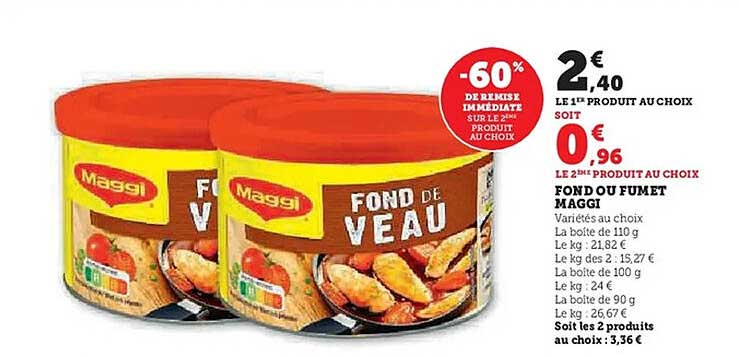 FOND DE VEAU MAGGI