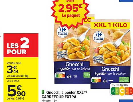 Gnocchi à poêler XXL