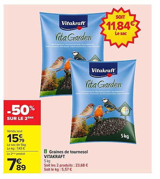 Graines de tournesol VITAKRAFT