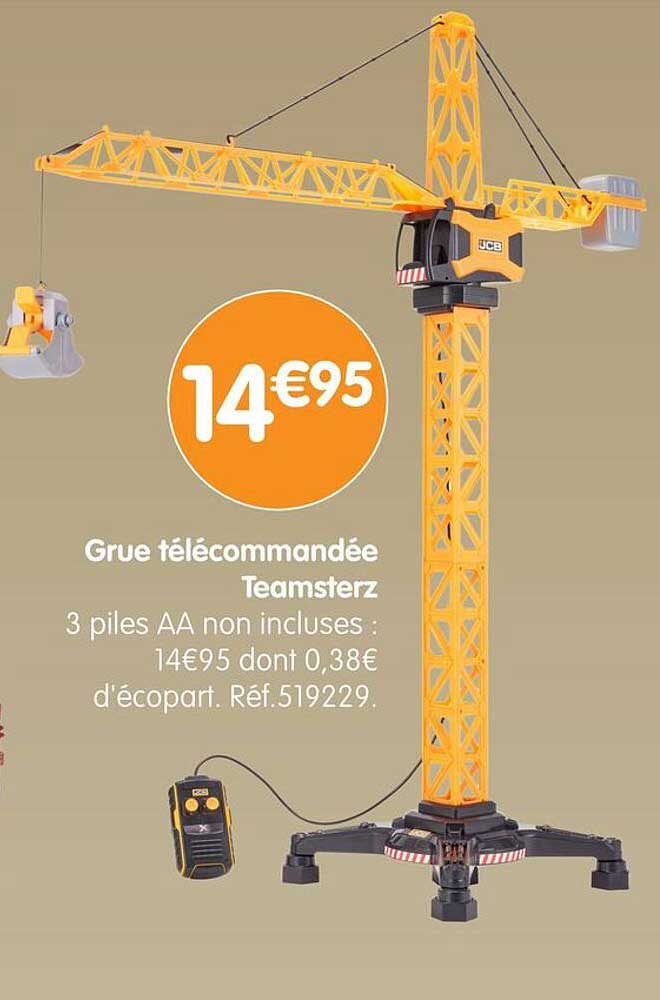 Grue télécommandée Teamsterz