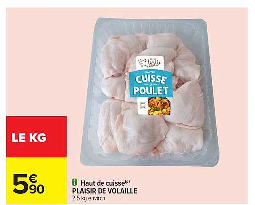 Haut de cuisse Plaisir de Volaille