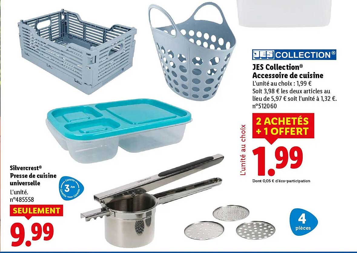 JES Collection® Accessoire de cuisine