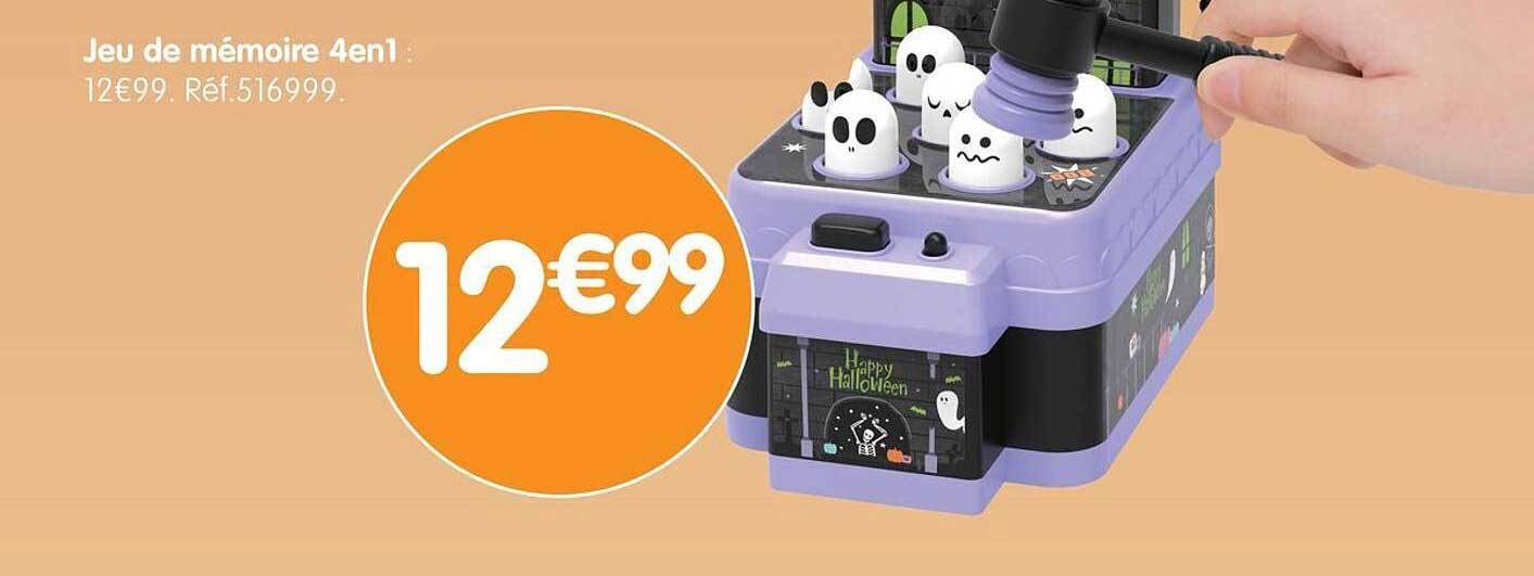 Jeu de mémoire 4en1