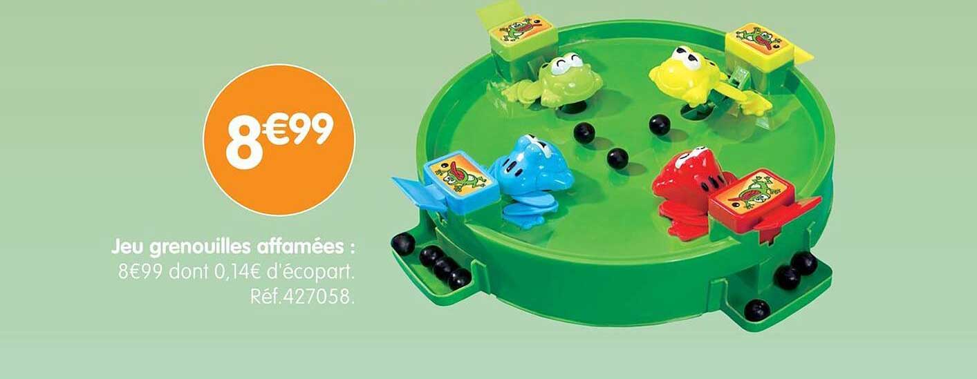 Jeu grenouilles affamées