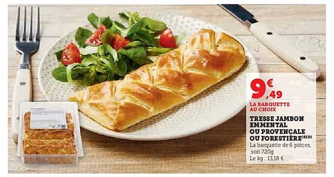 LA BARQUETTE AU CHOIX