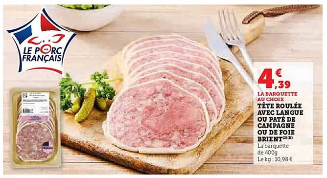 LA BARQUETTE AU CHOIX