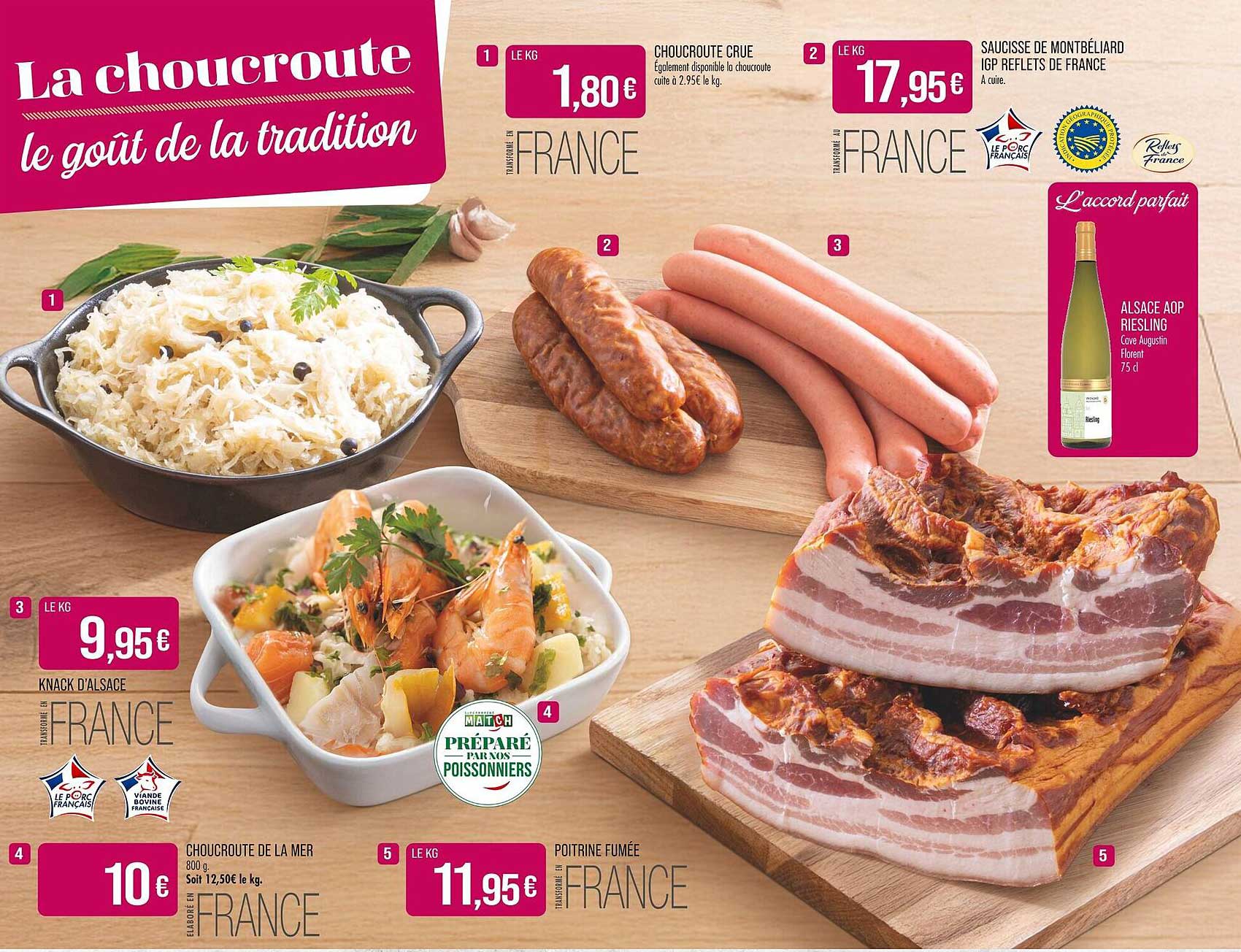 La choucroute le goût de la tradition