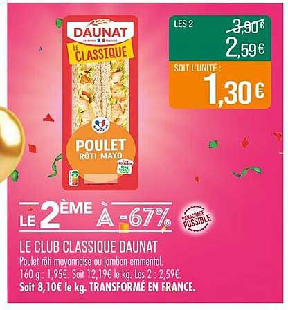 LE CLUB CLASSIQUE DAUNAT