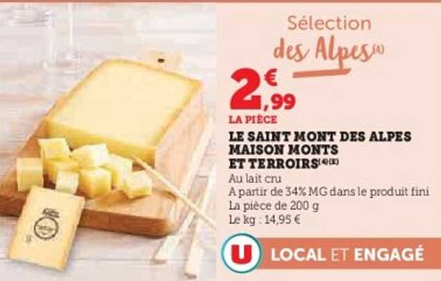 LE SAINT MONT DES ALPES MAISON MONTS ET TERROIRS