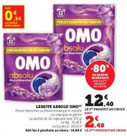 LESSIVE ABSOLU OMO