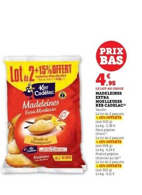 LOT DE 2 + 15% OFFERT