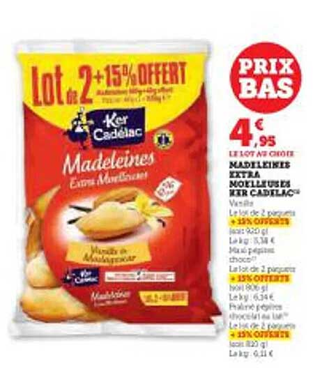 Lot de 2 + 15% offert