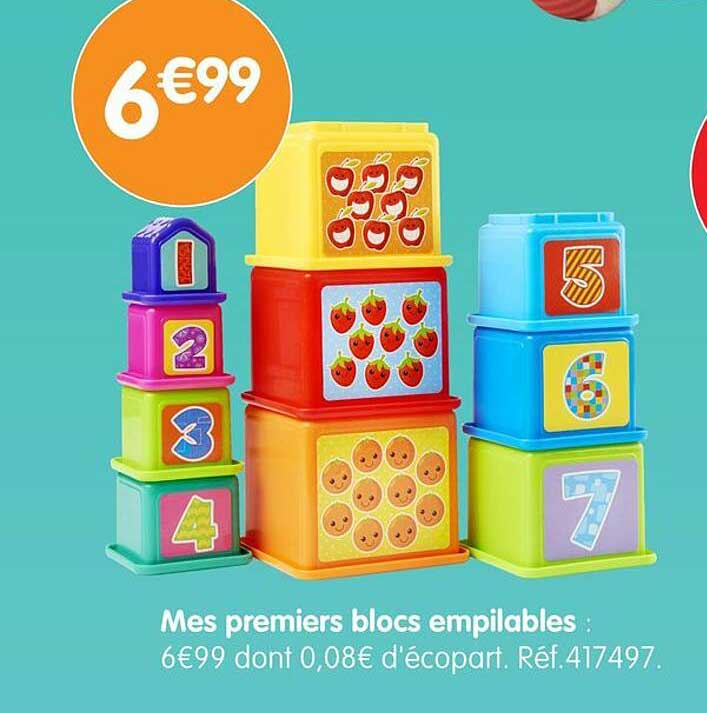 Mes premiers blocs empilables