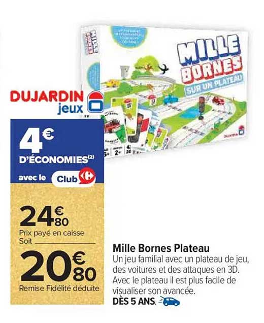 Mille Bornes Plateau