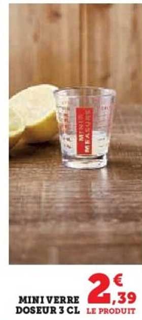 MINI VERRE DOSEUR 3 CL