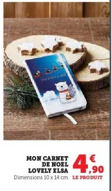 MON CARNET DE NOEL LOVELY ELSA