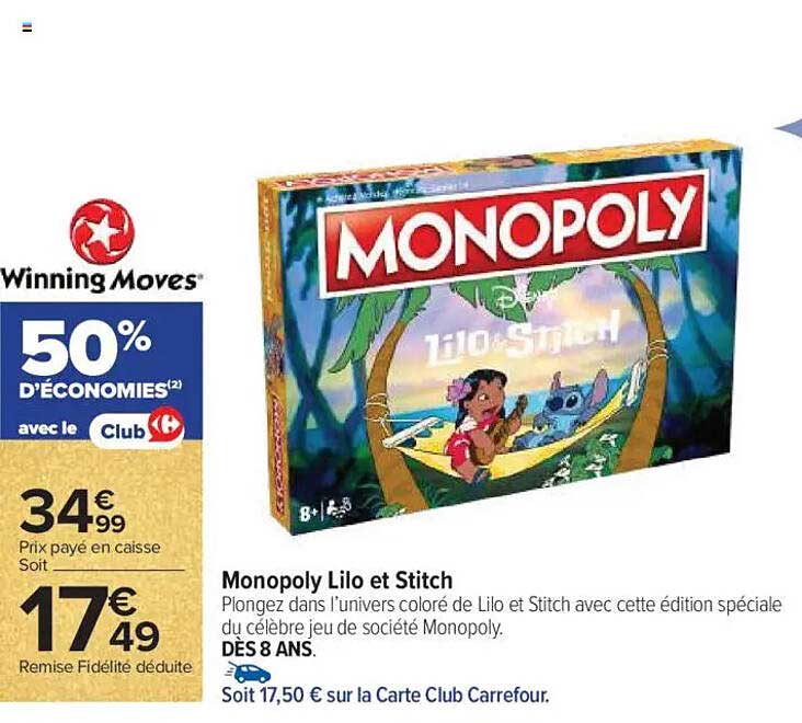 Monopoly Lilo et Stitch