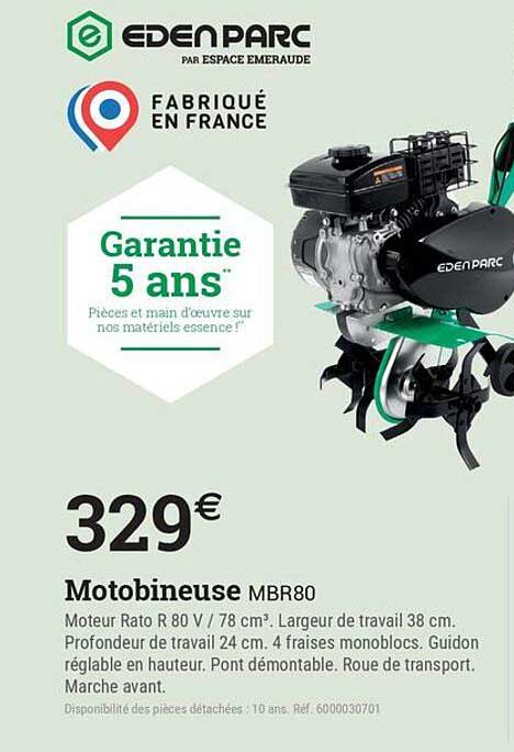 Motobineuse MBR80