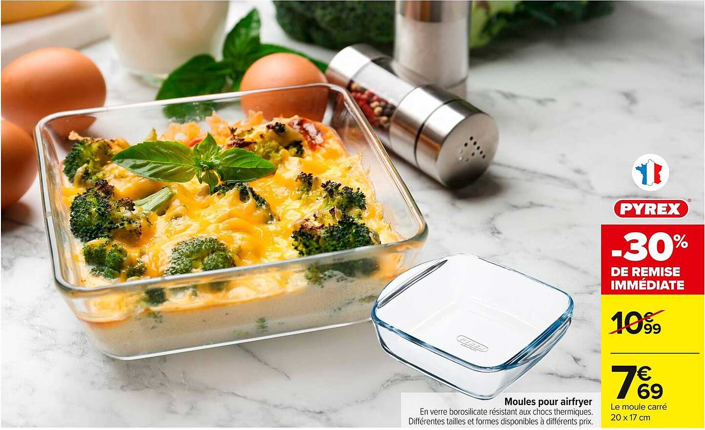 Moules pour airfryer