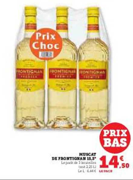 MUSCAT DE FRONTIGNAN 15.5°