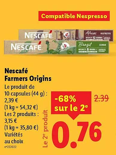 Nescafé Farmers Origins
