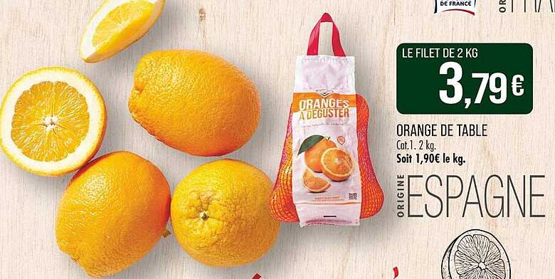 ORANGES À DÉGUSTER