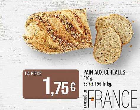 PAIN AUX CÉRÉALES