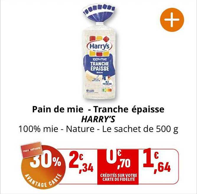Pain de mie - Tranche épaisse