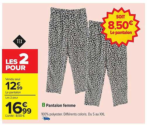 Pantalon femme