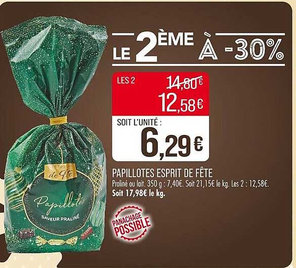 PAPILLOTES ESPRIT DE FÊTE