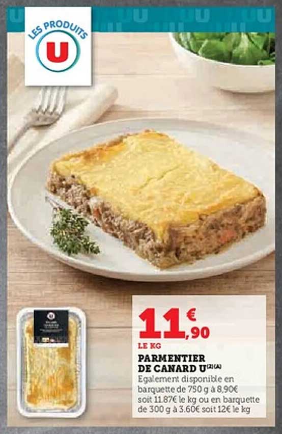 PARMENTIER DE CANARD U
